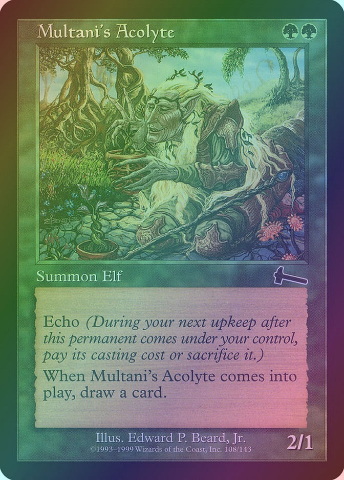 Multani's Acolyte (ULG) (108) / Foil