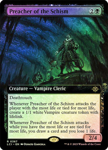 Preacher of the Schism (lci) / Extended Art / Foil