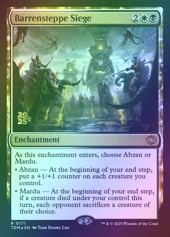 Barrensteppe Siege (PTDM) (171s) / Foil