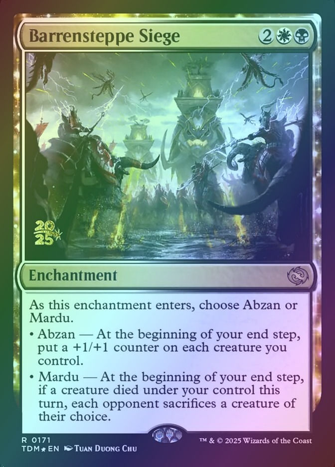 Barrensteppe Siege (PTDM) (171s) / Foil