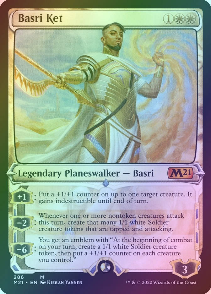 Basri Ket (M21) (286) / Showcase / Foil