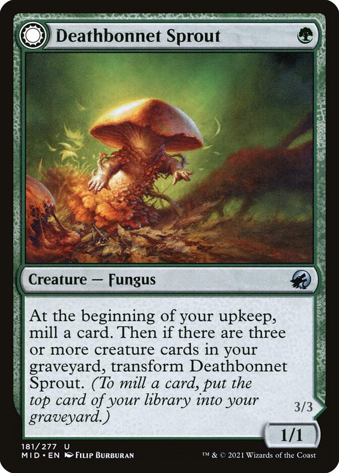 Deathbonnet Sprout // Deathbonnet Hulk (MID) (181)