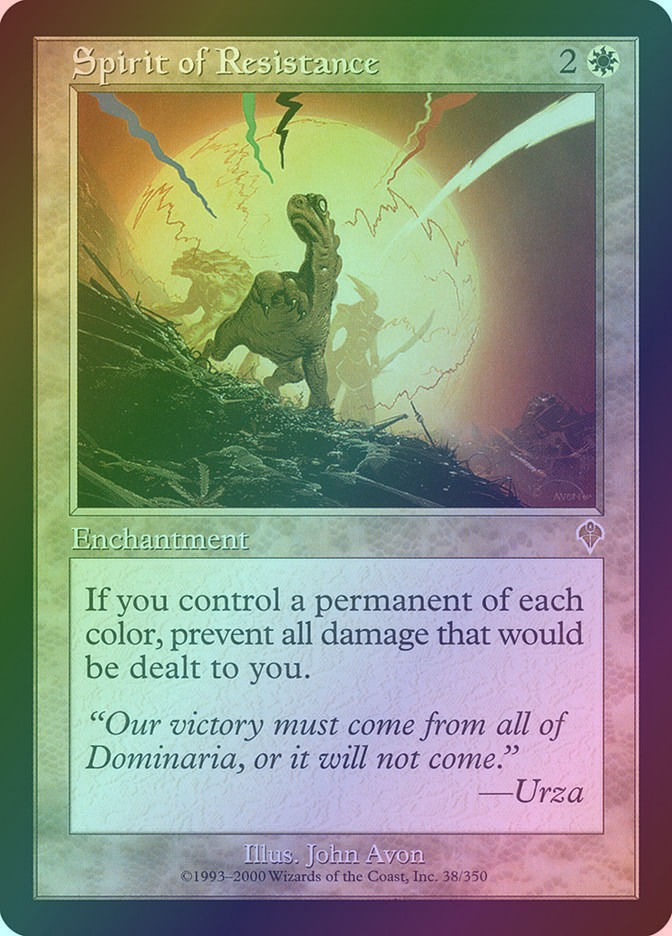 Spirit of Resistance (INV) (38) / Foil