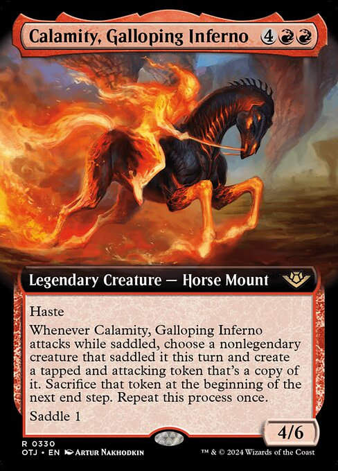 Calamity, Galloping Inferno (otj) (330) / Extended Art