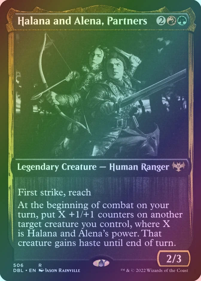 Halana and Alena, Partners (DBL) (506) / Foil