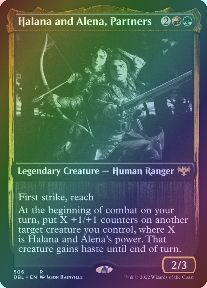 Halana and Alena, Partners (DBL) (506) / Foil