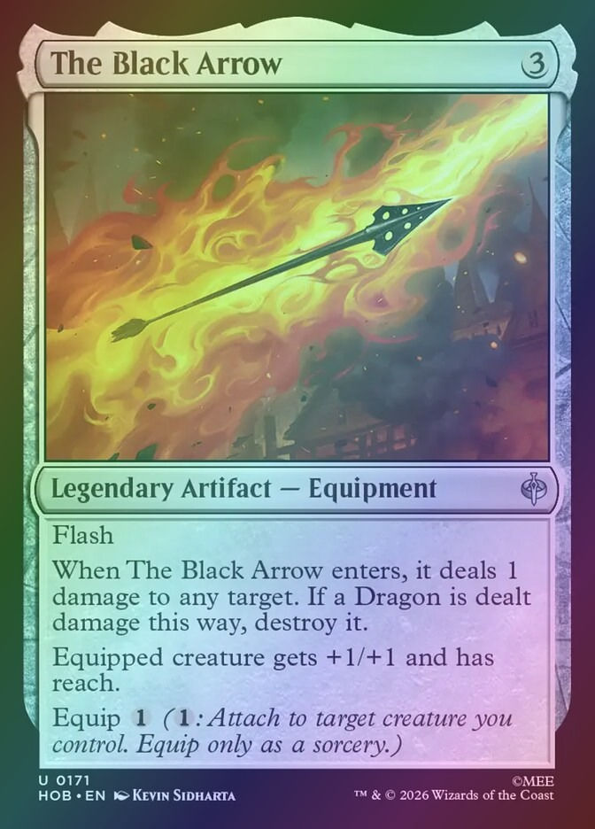 The Black Arrow (HOB) (171) / Foil