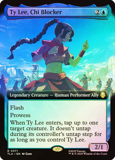 Ty Lee, Chi Blocker (TLA) (371) / Extended Art / Foil