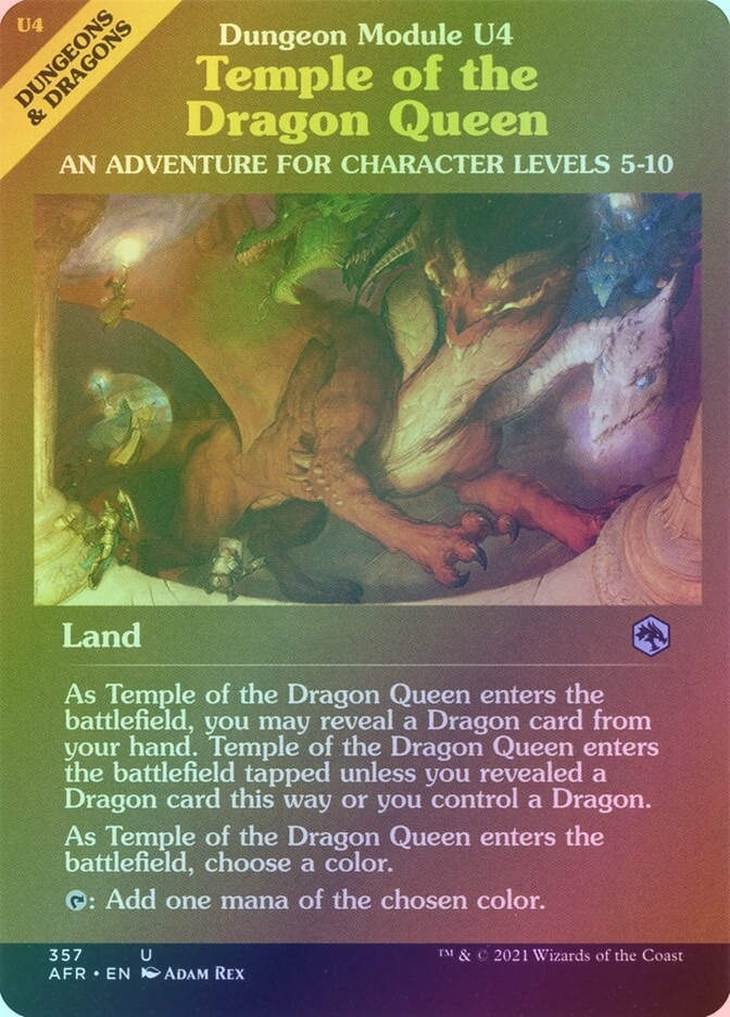 Temple of the Dragon Queen (AFR) (357) / Showcase / Foil