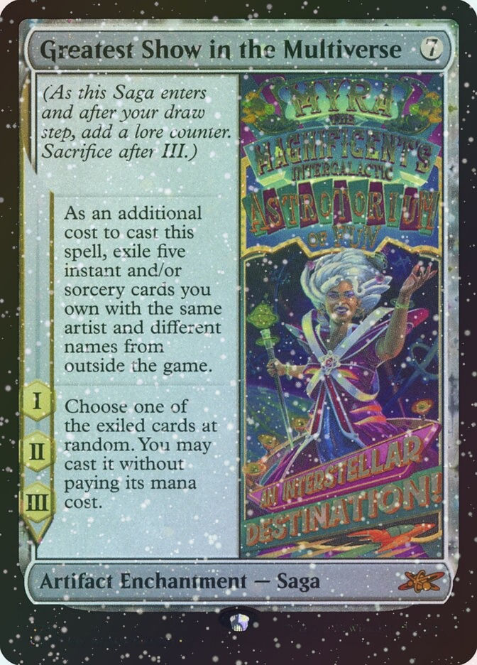 Greatest Show in the Multiverse (UNF) (475) / Galaxy Foil