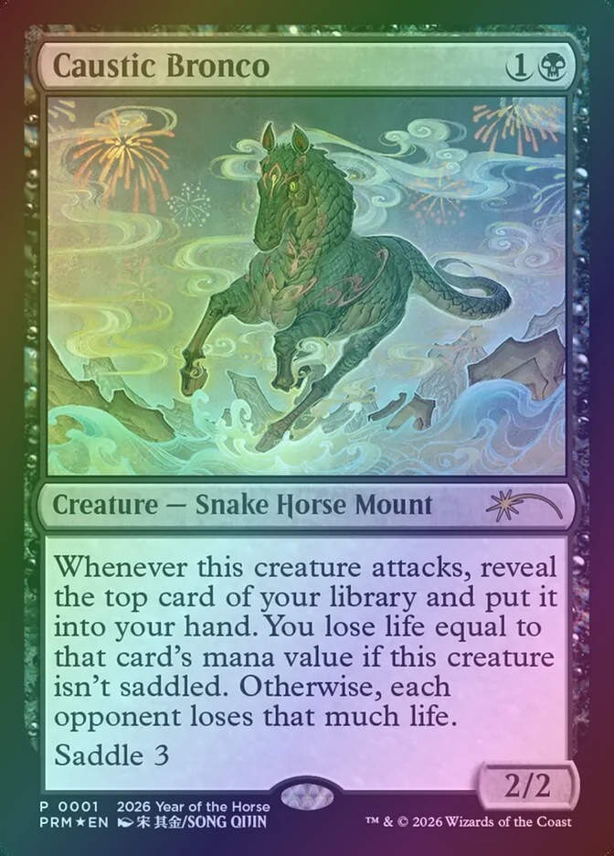 Caustic Bronco (PL26) (1) / Foil
