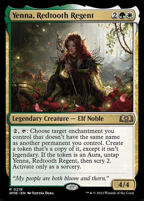 Yenna, Redtooth Regent (woe)