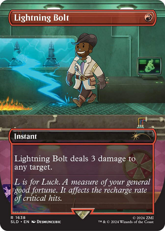 Lightning Bolt (SLD) (1638) / Borderless