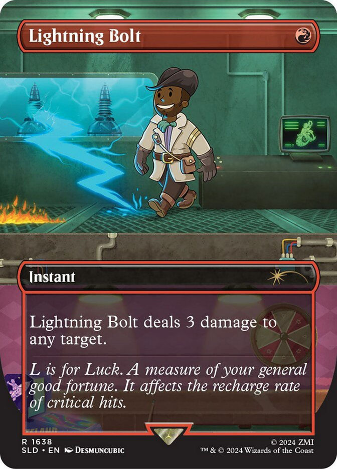 Lightning Bolt (SLD) (1638) / Borderless