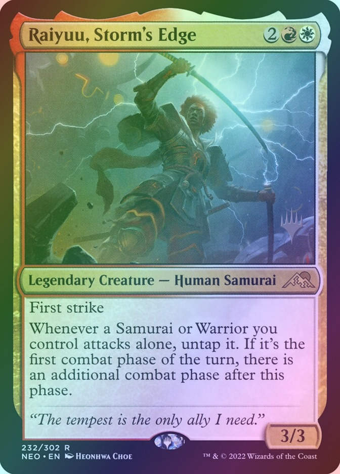 Raiyuu, Storm's Edge (PNEO) (232p) / Foil