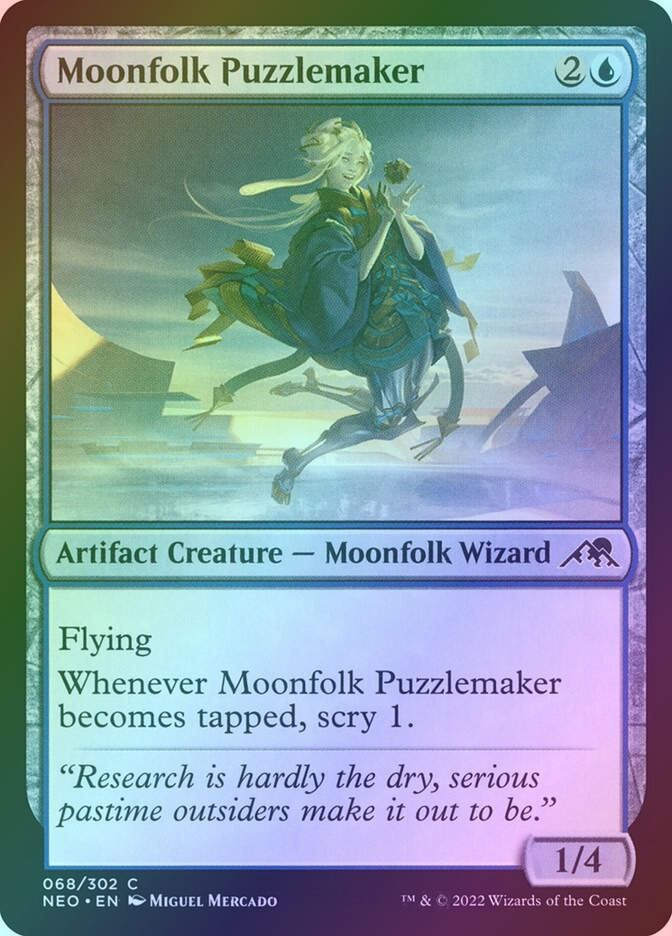 Moonfolk Puzzlemaker (NEO) (68) / Foil