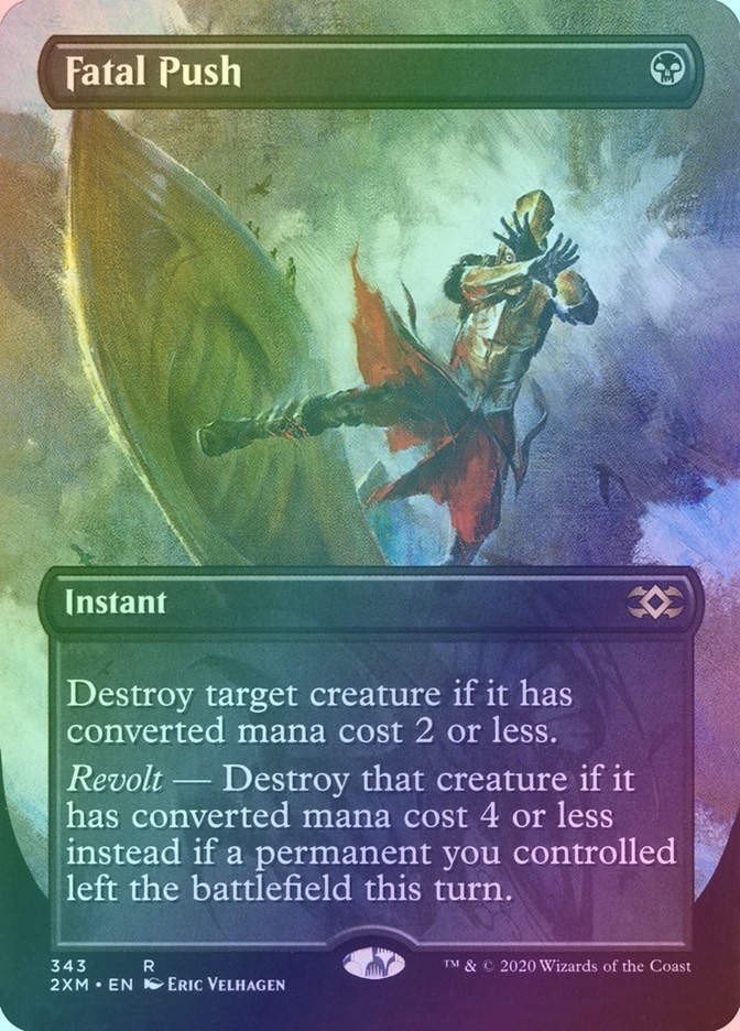 Fatal Push (2XM) (343) / Borderless / Foil