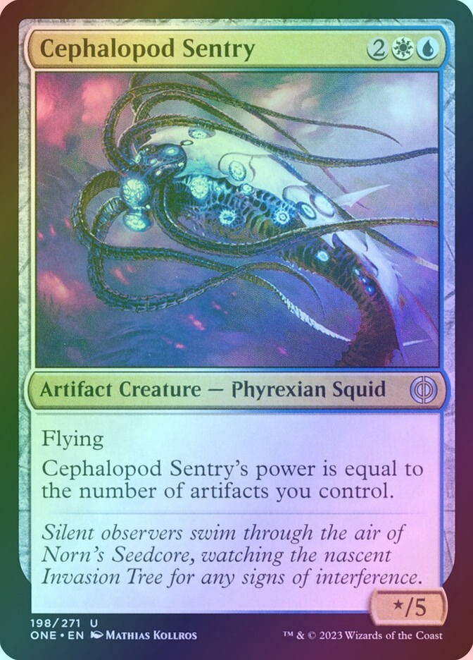 Cephalopod Sentry (ONE) (198) / Foil