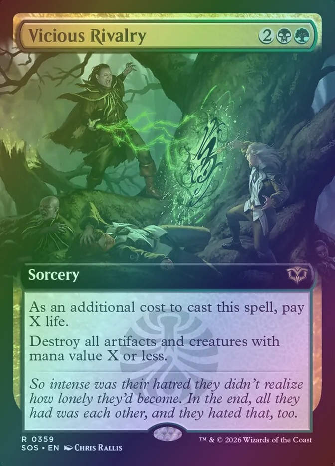 Vicious Rivalry (SOS) (359) / Extended Art / Foil