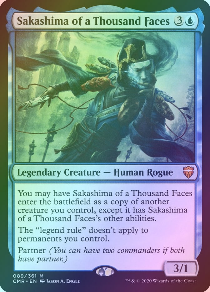 Sakashima of a Thousand Faces (CMR) (89) / Foil