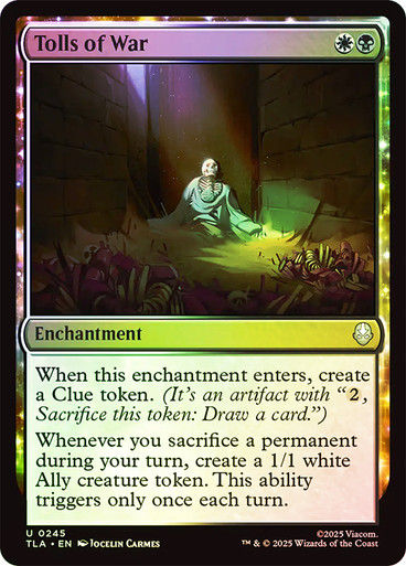 Tolls of War (TLA) (245) / Foil