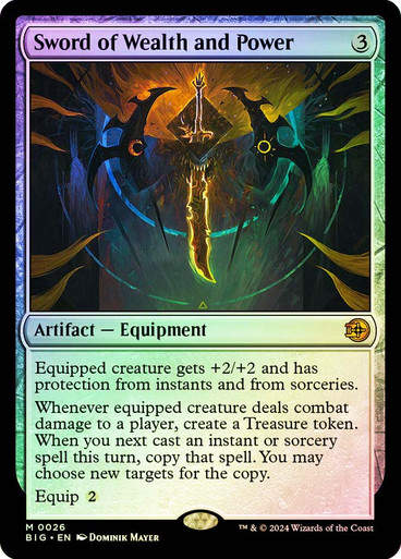 Sword of Wealth and Power (BIG) (26) / Foil
