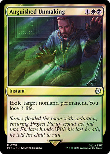 Anguished Unmaking (pip) (737) / Surge Foil