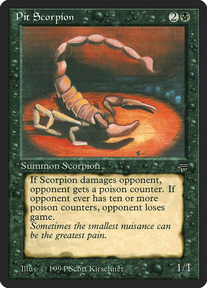 Pit Scorpion (leg)