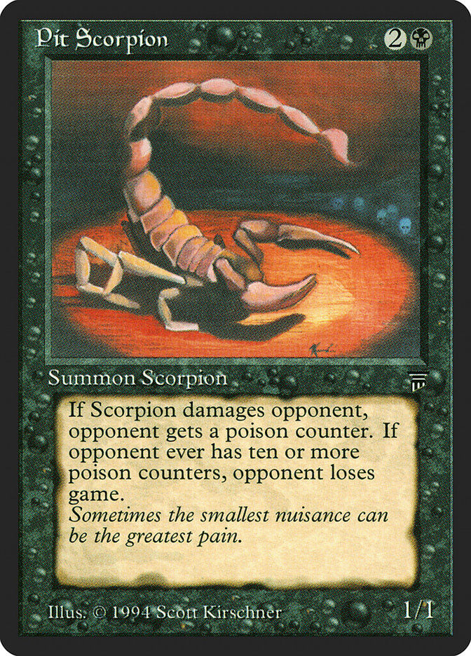 Pit Scorpion (leg)