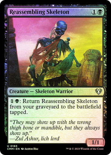 Reassembling Skeleton (cmm) / Foil