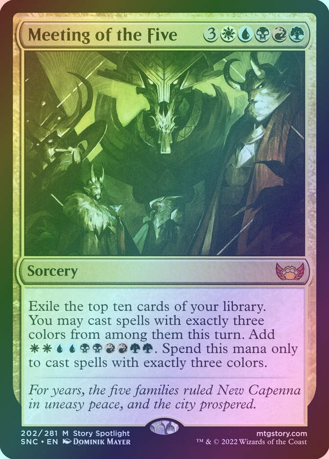 Meeting of the Five (SNC) (202) / Foil
