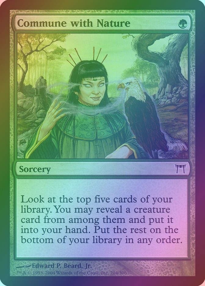 Commune with Nature (CHK) (204) / Foil