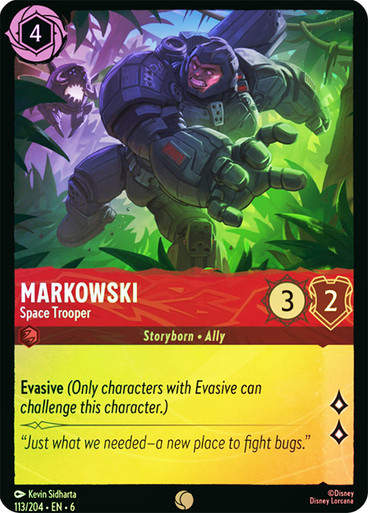 Markowski - Space Trooper (LOR_AZU) / Foil