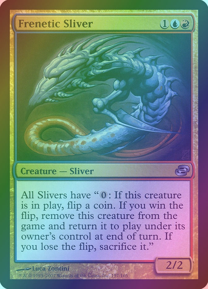 Frenetic Sliver (PLC) (157) / Foil