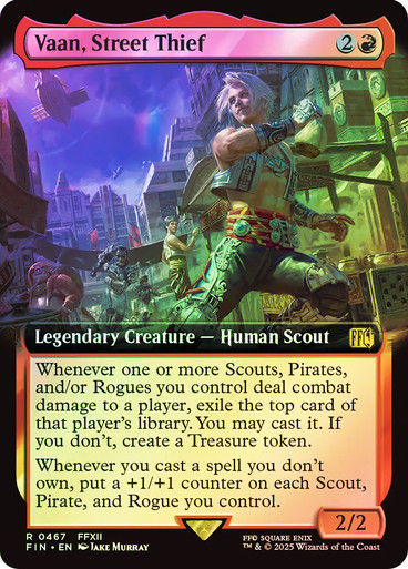 Vaan, Street Thief (FIN) (467) / Extended Art / Foil