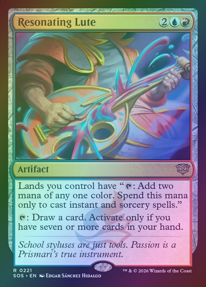 Resonating Lute (SOS) (221) / Foil
