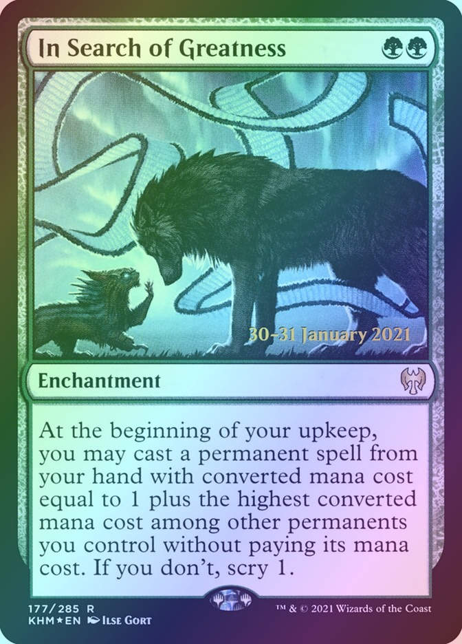 In Search of Greatness (PKHM) (177s) / Foil