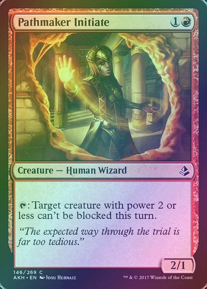 Pathmaker Initiate (AKH) (146) / Foil