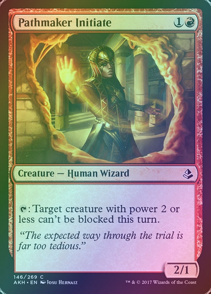 Pathmaker Initiate (AKH) (146) / Foil