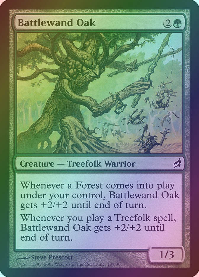 Battlewand Oak (LRW) (197) / Foil