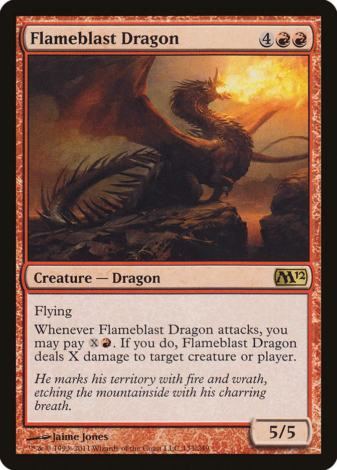 Flameblast Dragon (M12) (133)