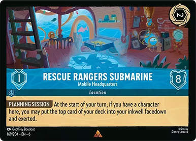 Rescue Rangers Submarine - Mobile Headquarters (LOR_AZU)