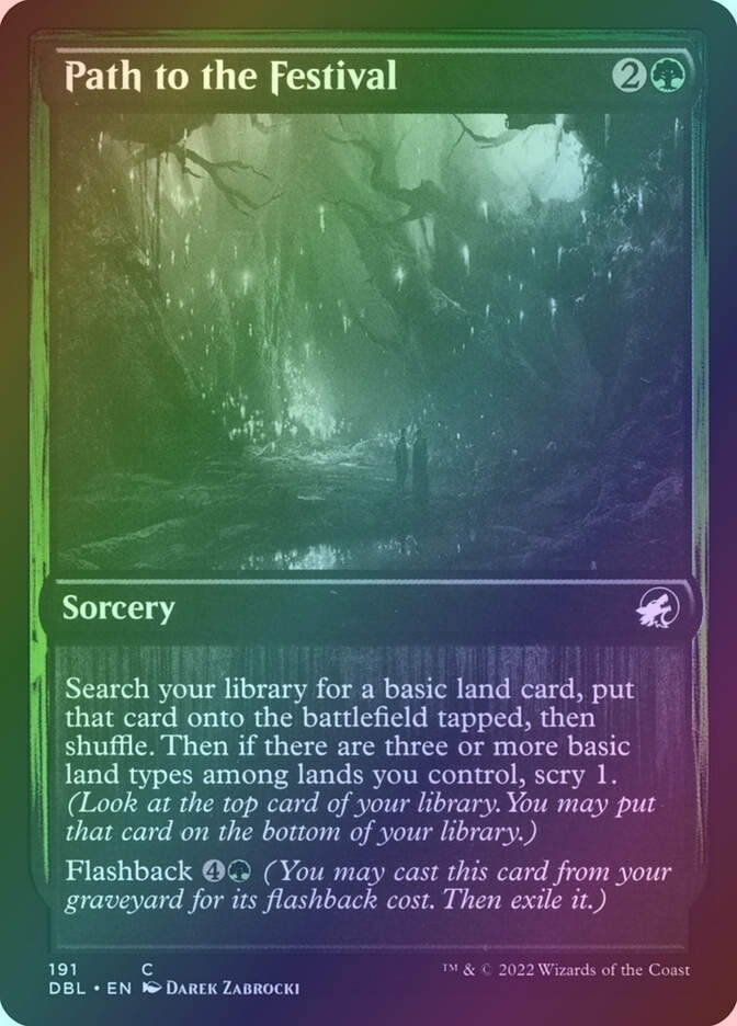 Path to the Festival (DBL) (191) / Foil