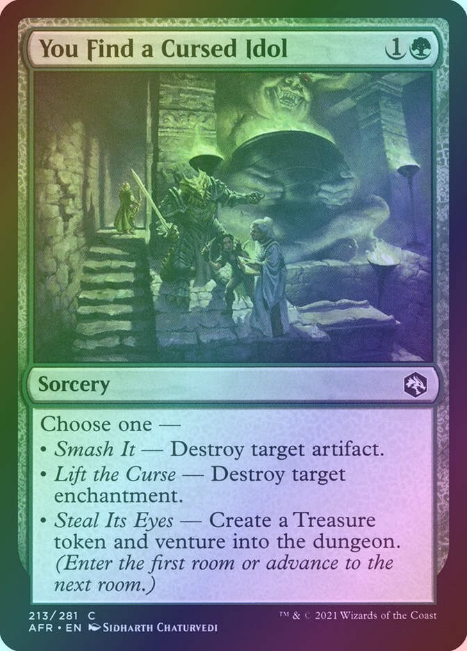 You Find a Cursed Idol (AFR) (213) / Foil