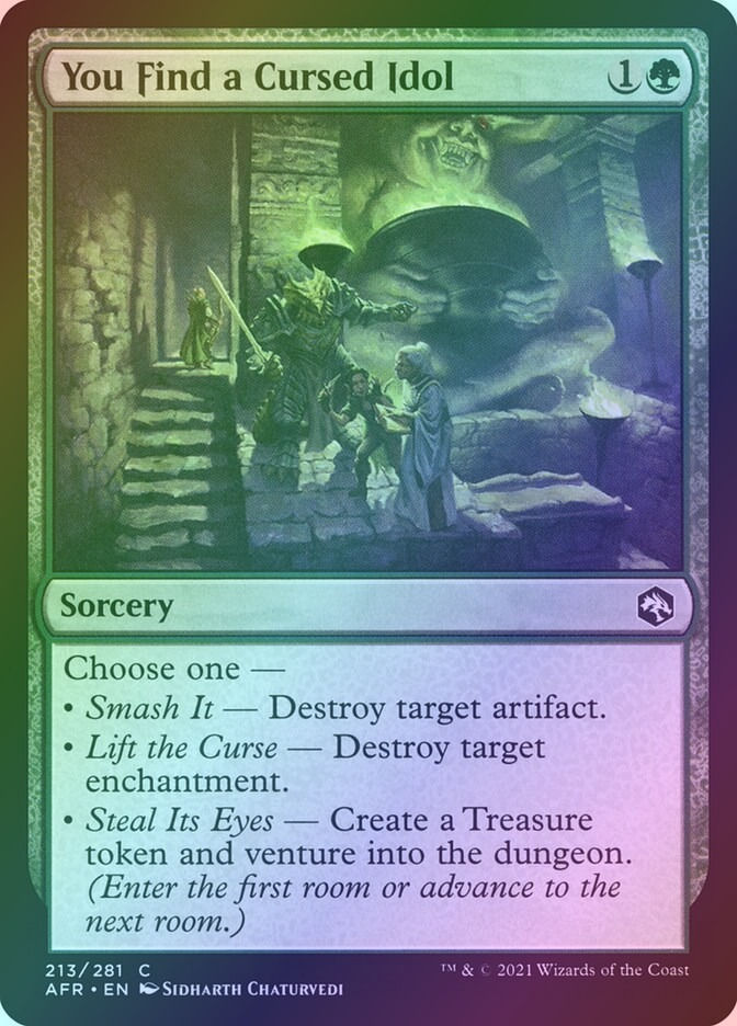 You Find a Cursed Idol (AFR) (213) / Foil