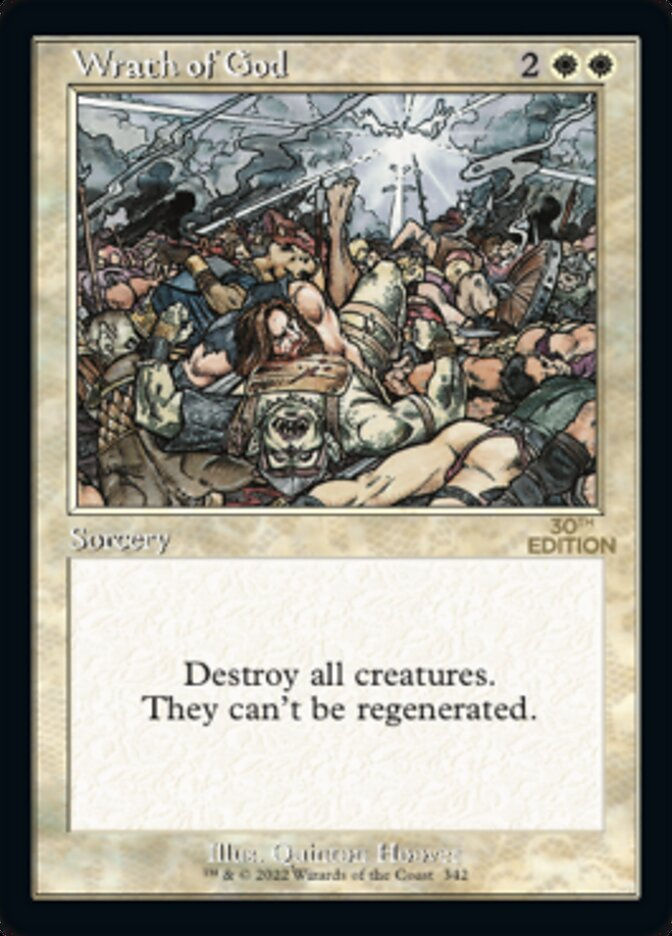 Wrath of God (30a) / Retro Frame