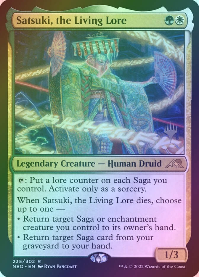 Satsuki, the Living Lore (PNEO) (235p) / Foil