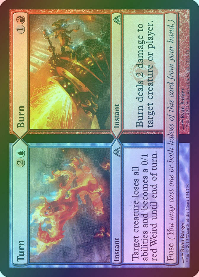 Turn // Burn (DGM) (134) / Foil