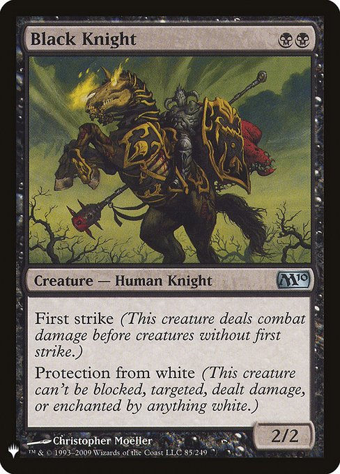 Black Knight (PLST) (M10-85)