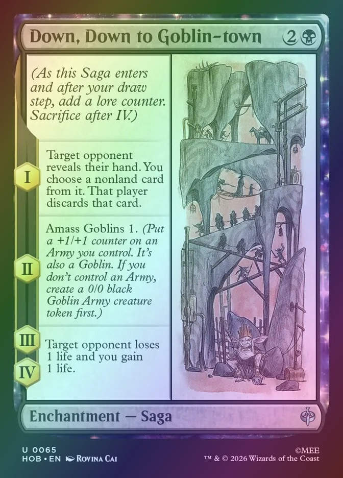 Down, Down to Goblin-town (HOB) (65) / Foil